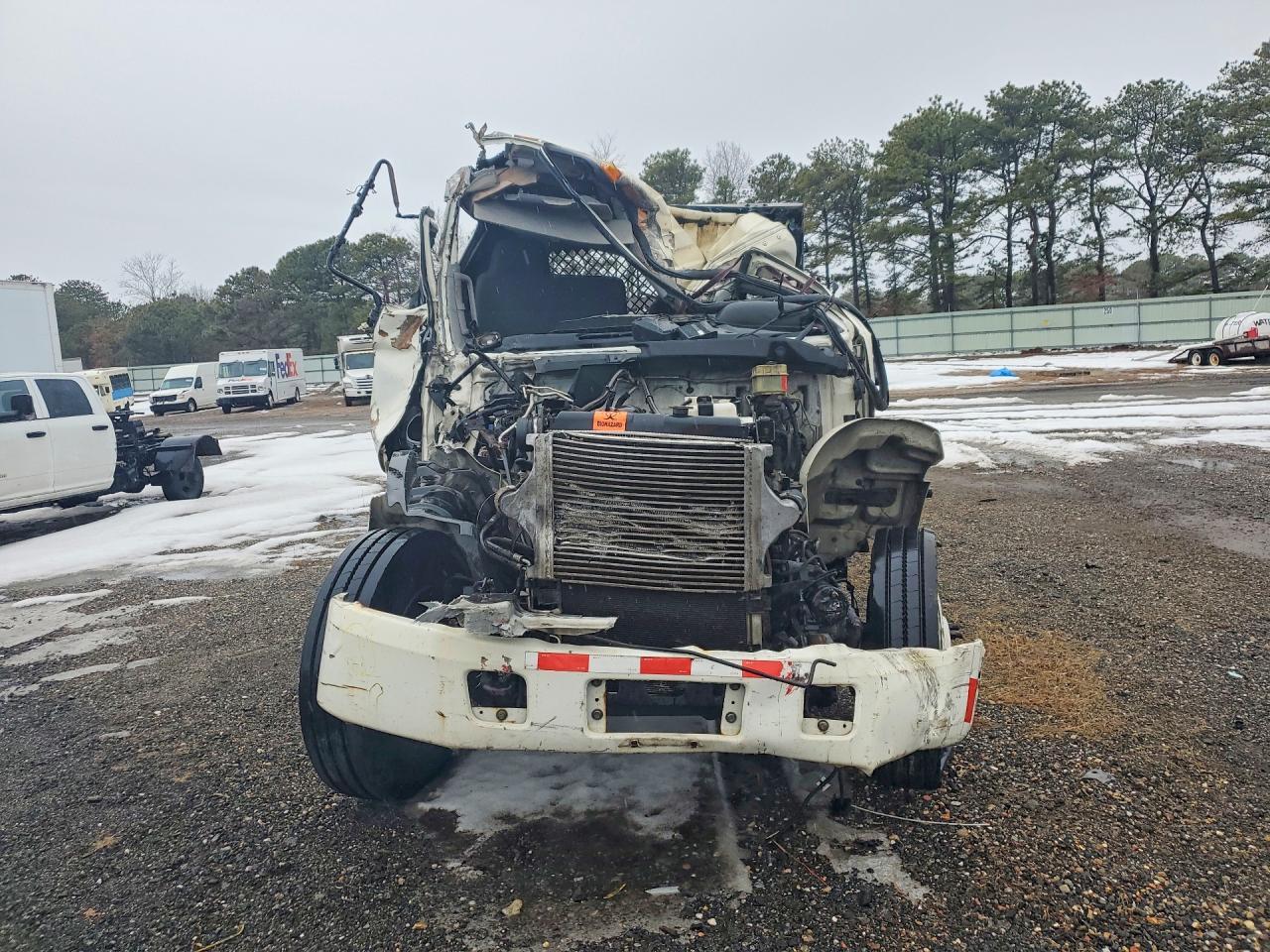 2011 Hino 258/268 Flatbed Truck