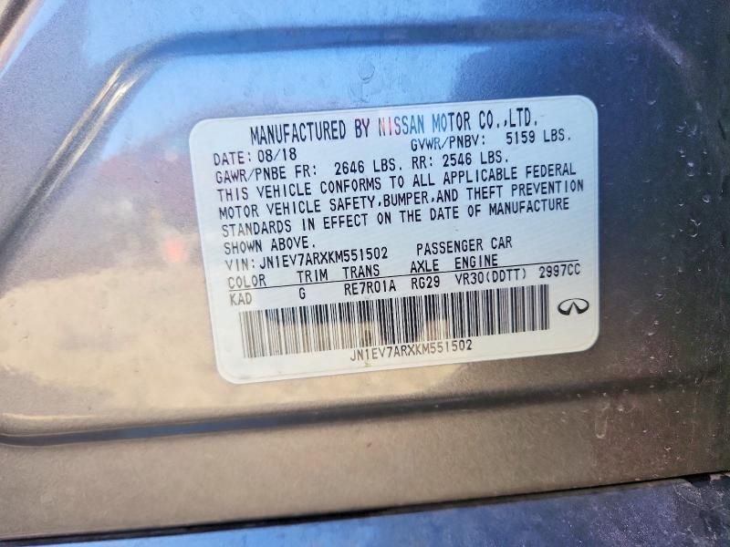 2019 Infiniti Q50 Luxe