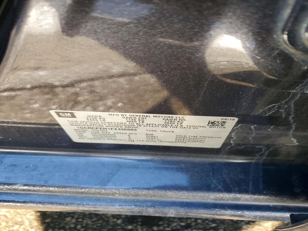 2015 Chevrolet Silverado C1500