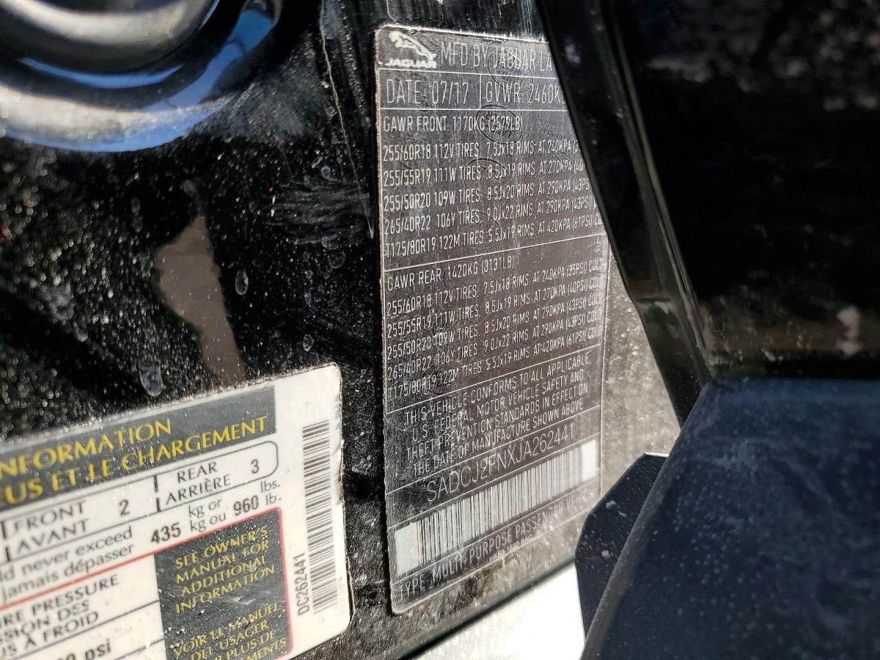 2018 Jaguar F-pace Premium