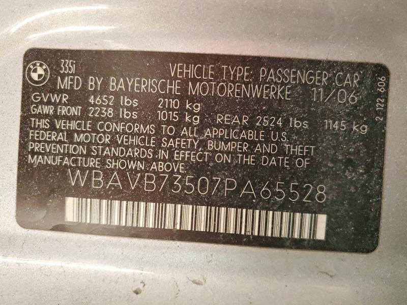2007 BMW 335 i