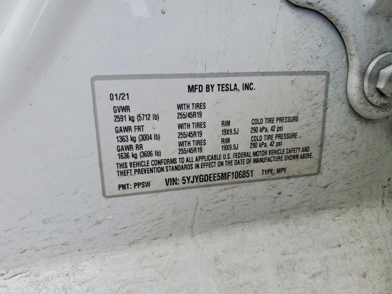 2021 Tesla Model y
