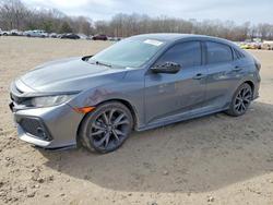 Honda salvage cars for sale: 2017 Honda Civic Sport