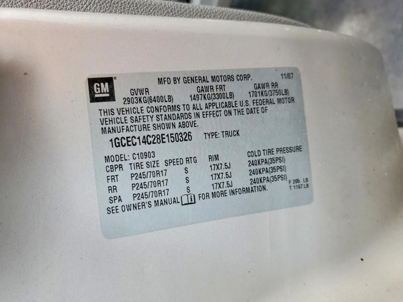 2008 Chevrolet Silverado C1500