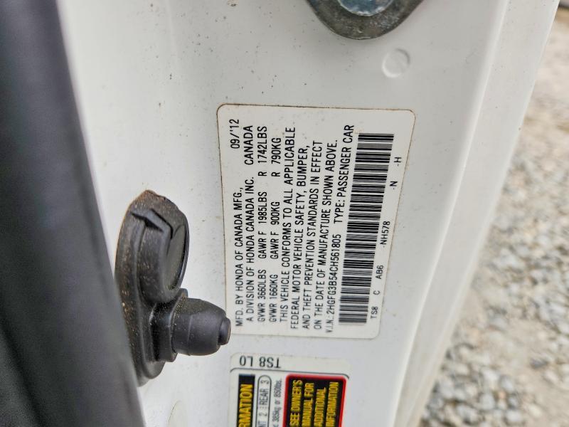 2012 Honda Civic lx