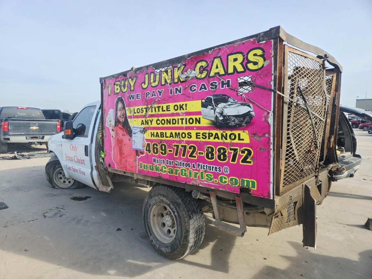 2000 Ford F350 Super Duty Flatbed Truck