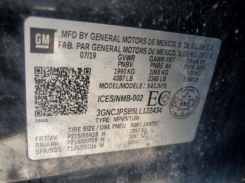 2020 Chevrolet Trax 1LT