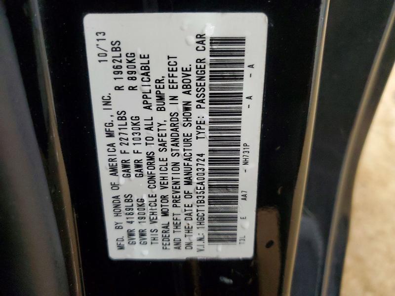 2014 Honda Accord Lx-s