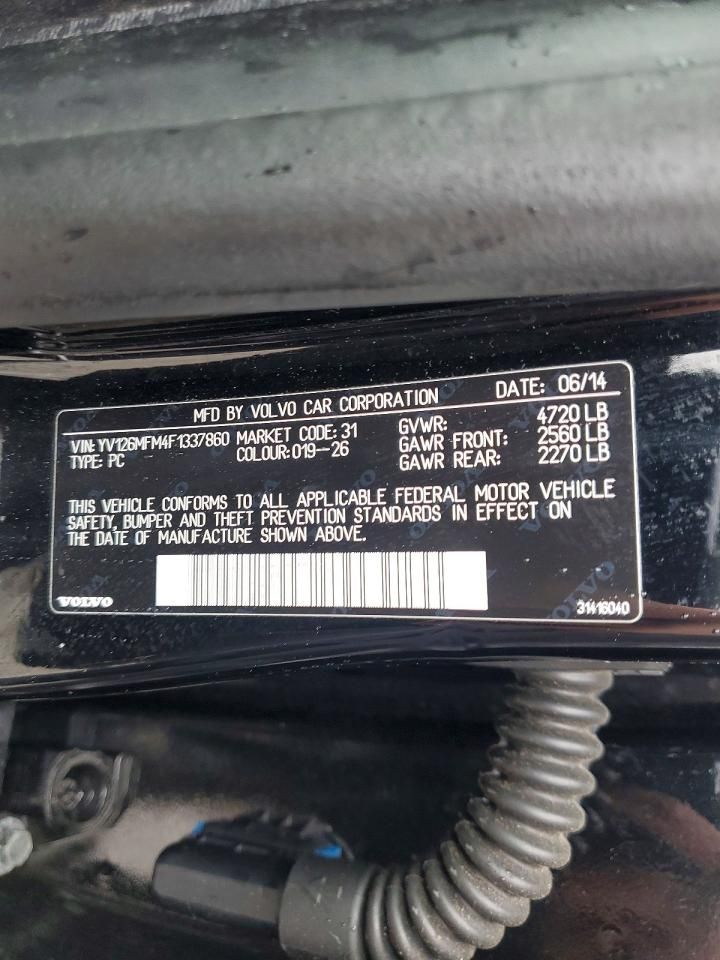 2015 Volvo S60 Platinum