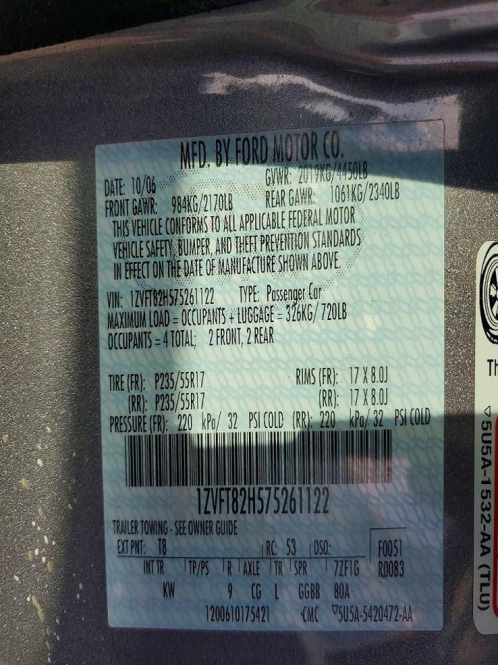 2007 Ford Mustang gt