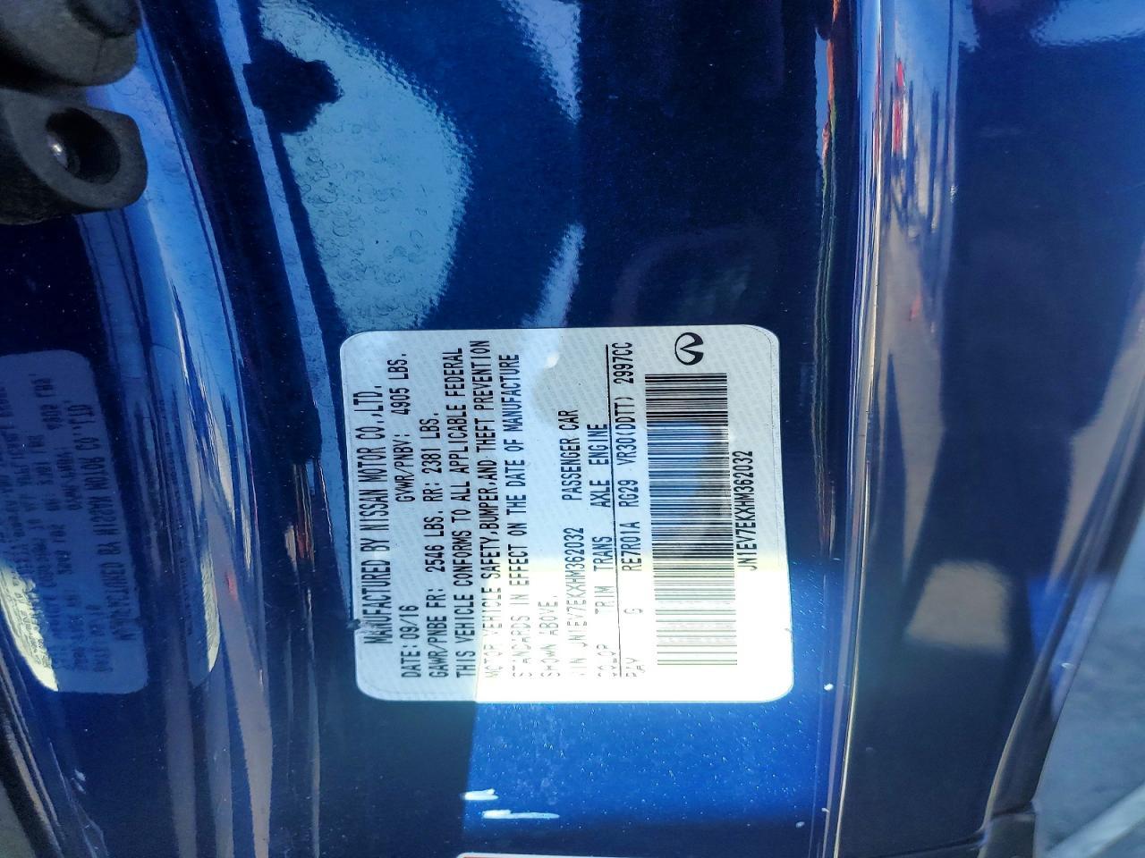 2017 Infinity Q60 3.0t Premium