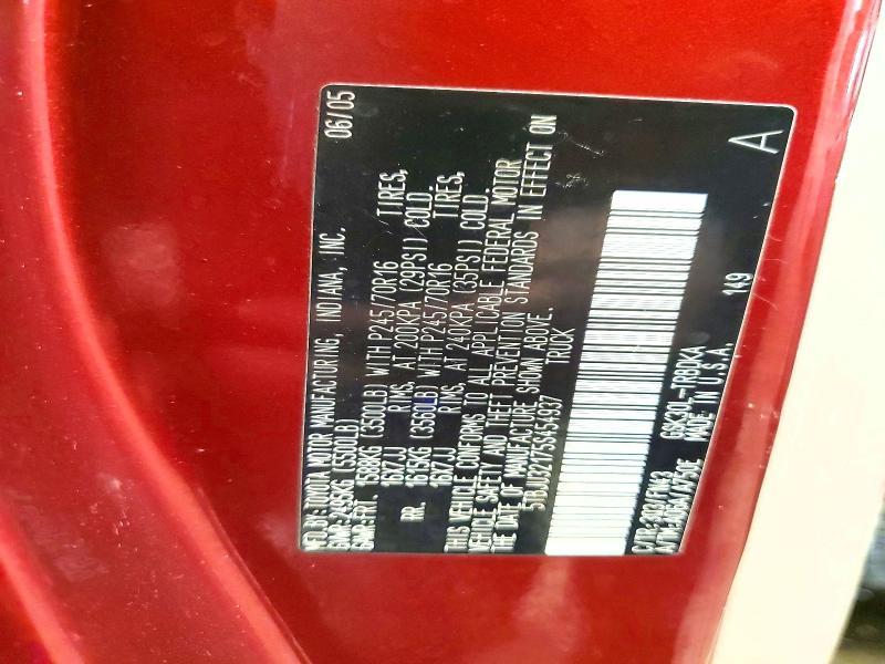 2005 Toyota Tundra Base