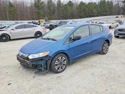 Honda Insight salvage cars for sale: 2012 Honda Insight lx
