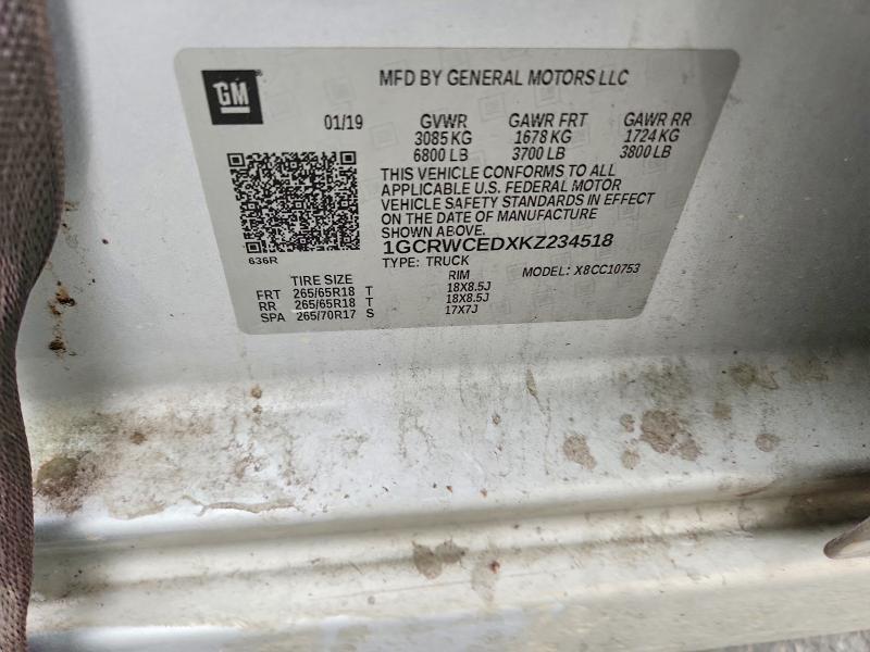 2019 Chevrolet Silverado C1500 LT