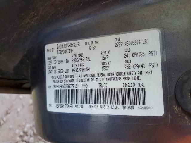 2002 Dodge Dakota Quad Sport