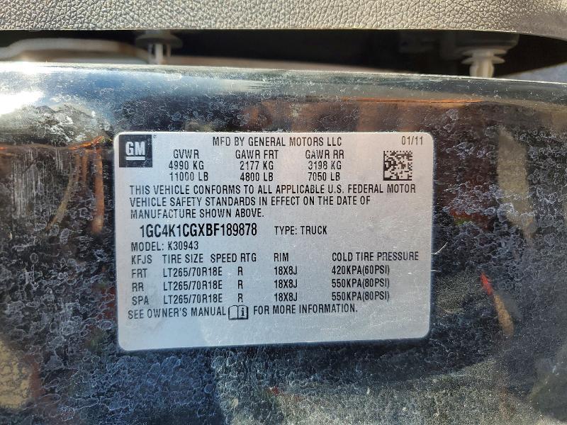 2011 Chevrolet Silverado K3500 LTZ