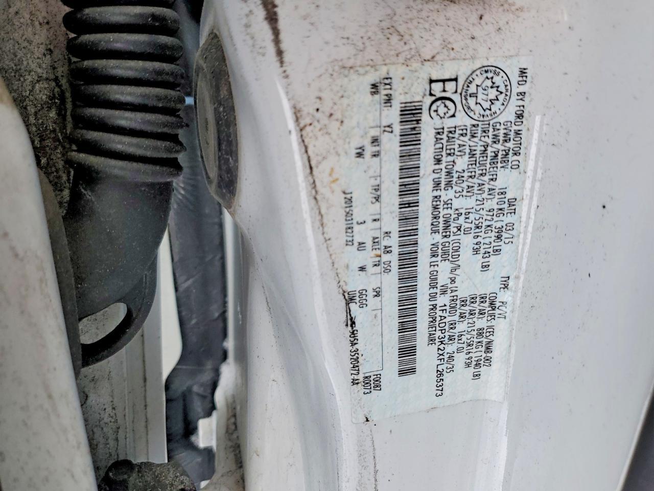 2015 Ford Focus se