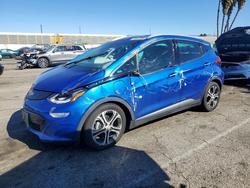 Chevrolet Bolt salvage cars for sale: 2021 Chevrolet Bolt ev Premier