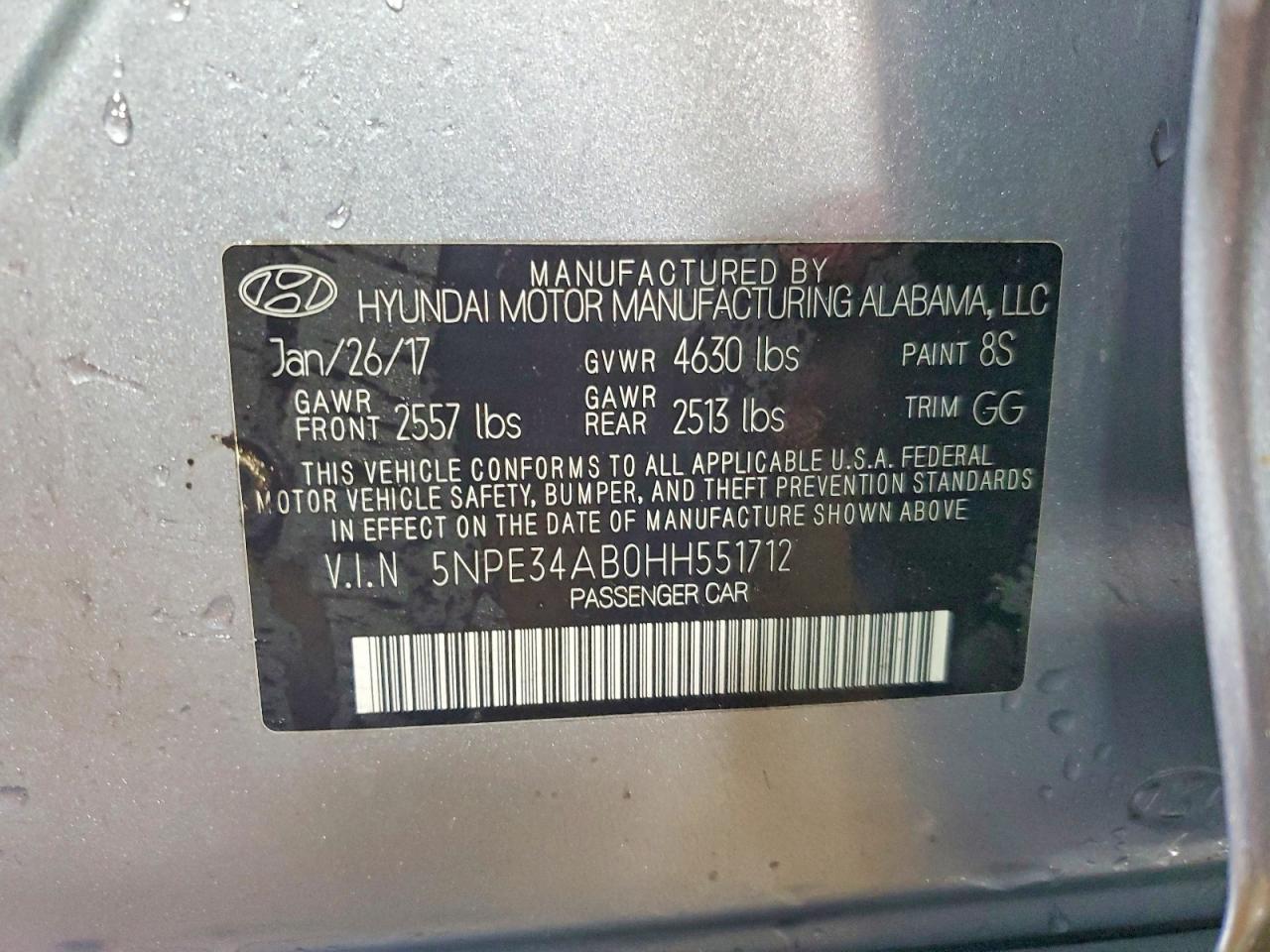 2017 Hyundai Sonata