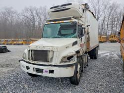Hino 338 Refrigerated box Truc salvage cars for sale: 2018 Hino 338 Refrigerated BOX Truck