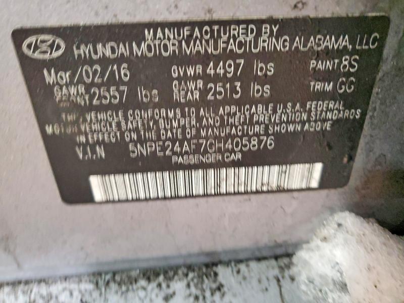 2016 Hyundai Sonata se