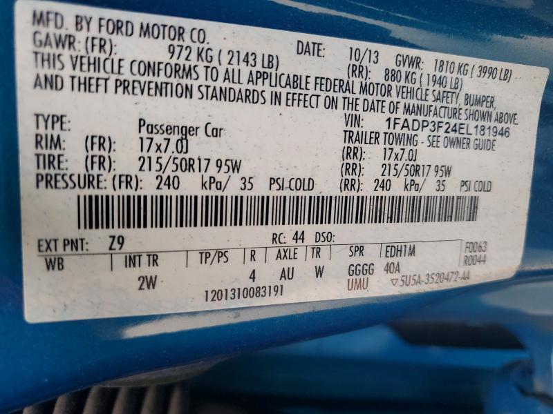 2014 Ford Focus se