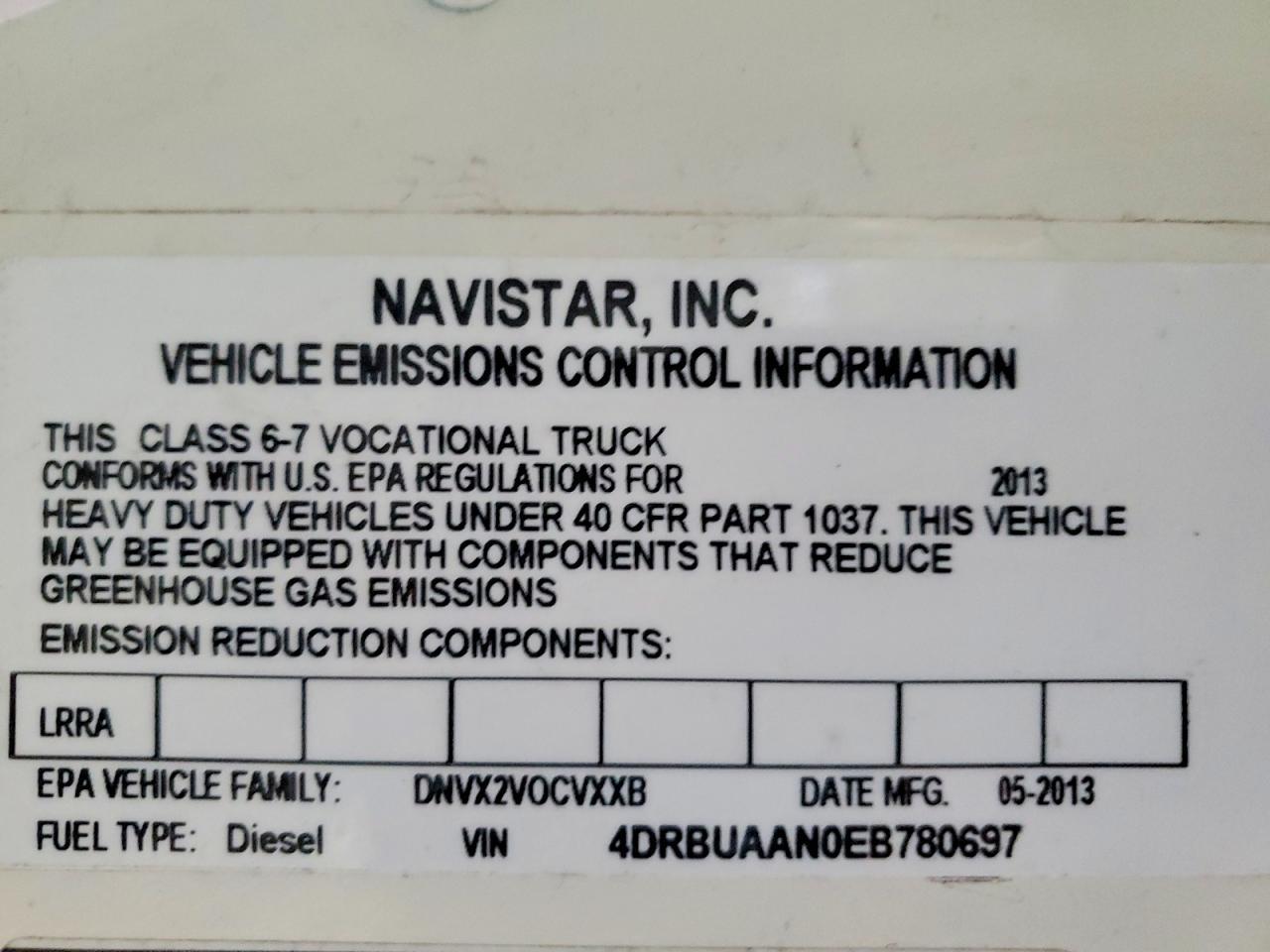 2014 Ic Corporation CE Series School-School Bus