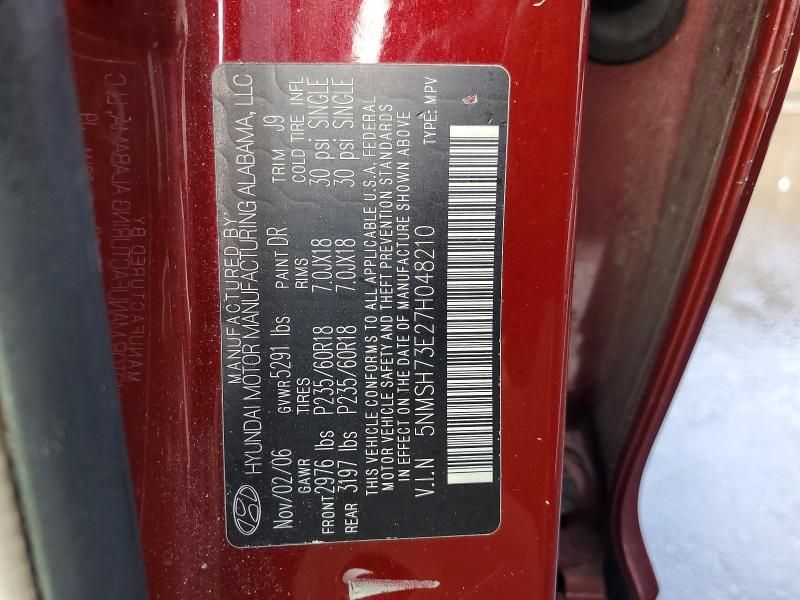 2007 Hyundai Santa fe se