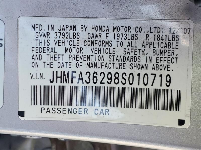 2008 Honda Civic Hybrid