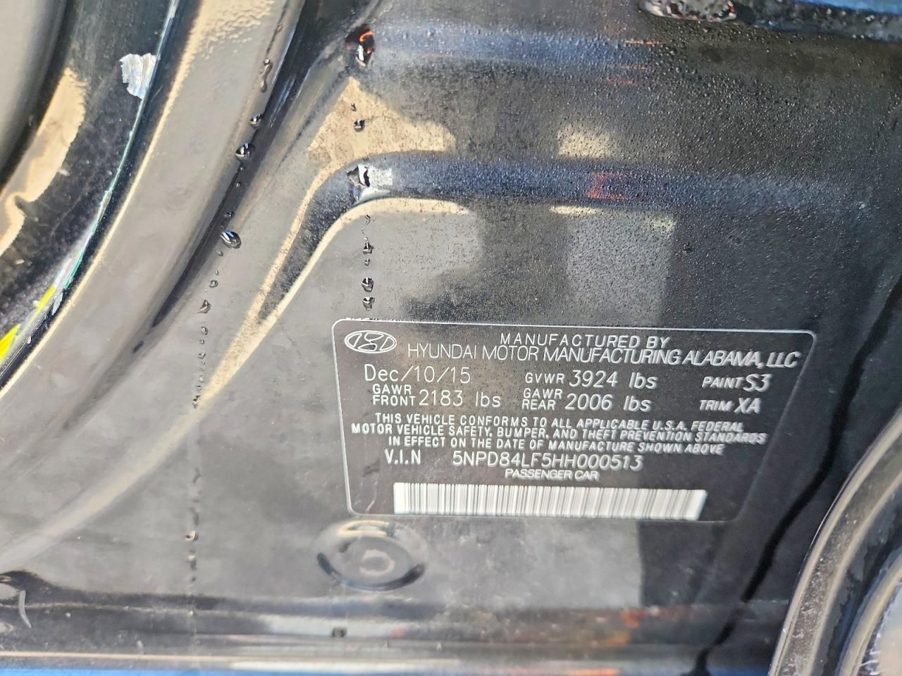 2017 Hyundai Elantra se