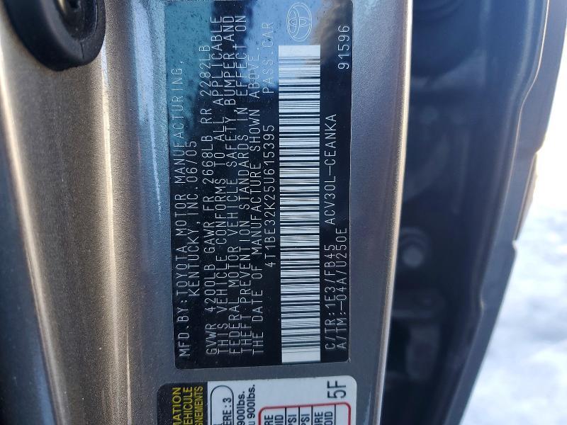 2005 Toyota Camry le