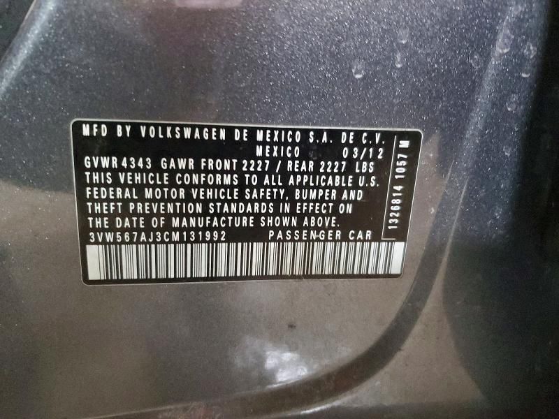 2012 Volkswagen Jetta gli