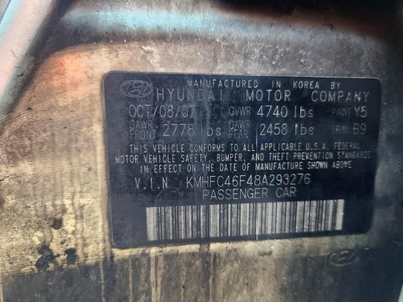 2008 Hyundai Azera se