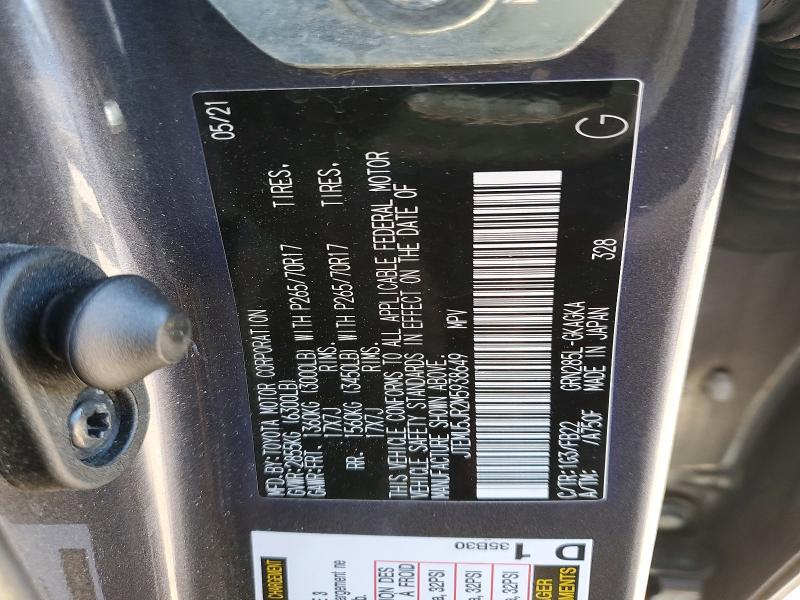 2021 Toyota 4runner SR5