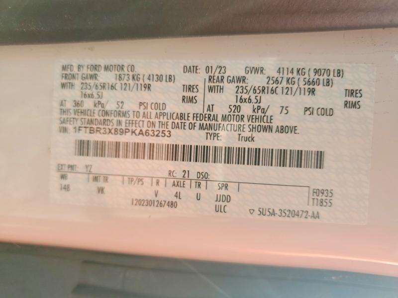 2023 Ford Transit 250 Utility / Service Van