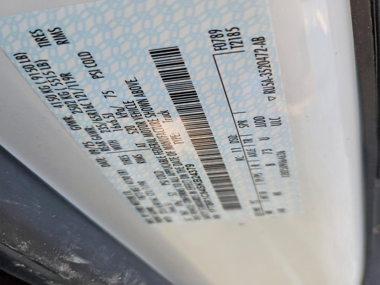 2025 Ford Transit T-250