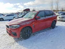 BMW Vehiculos salvage en venta: 2015 BMW X5 m