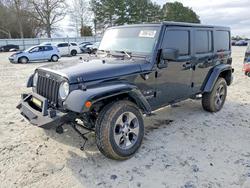 Jeep salvage cars for sale: 2016 Jeep Wrangler Unlimited Sahara