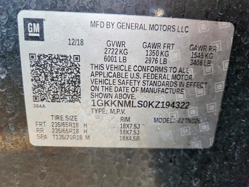 2019 GMC Acadia Slt-1