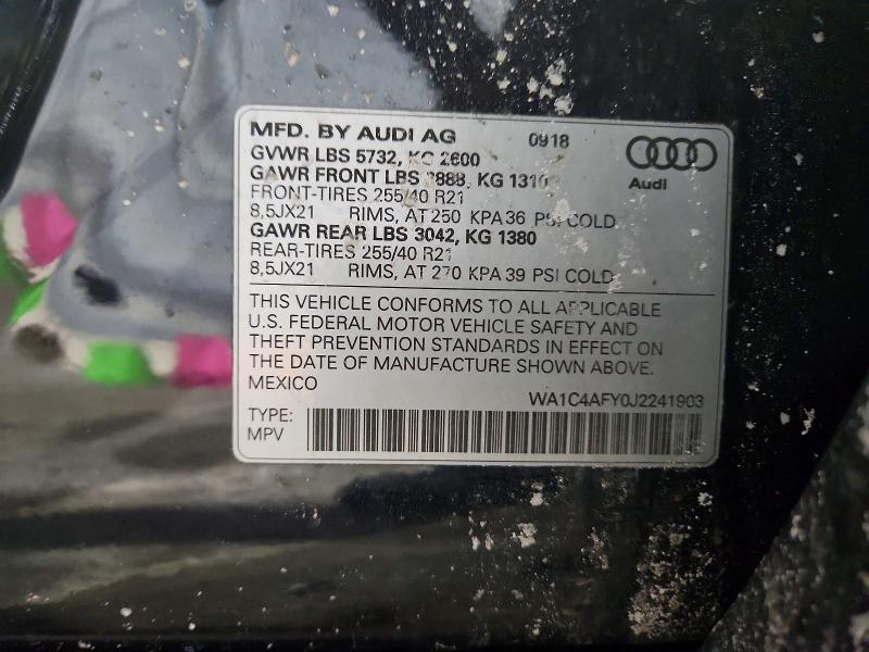 2018 Audi SQ5 Prestige