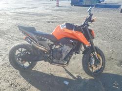 Salvage motorcycles for sale at Spartanburg, SC auction: 2023 KTM 790 Duke