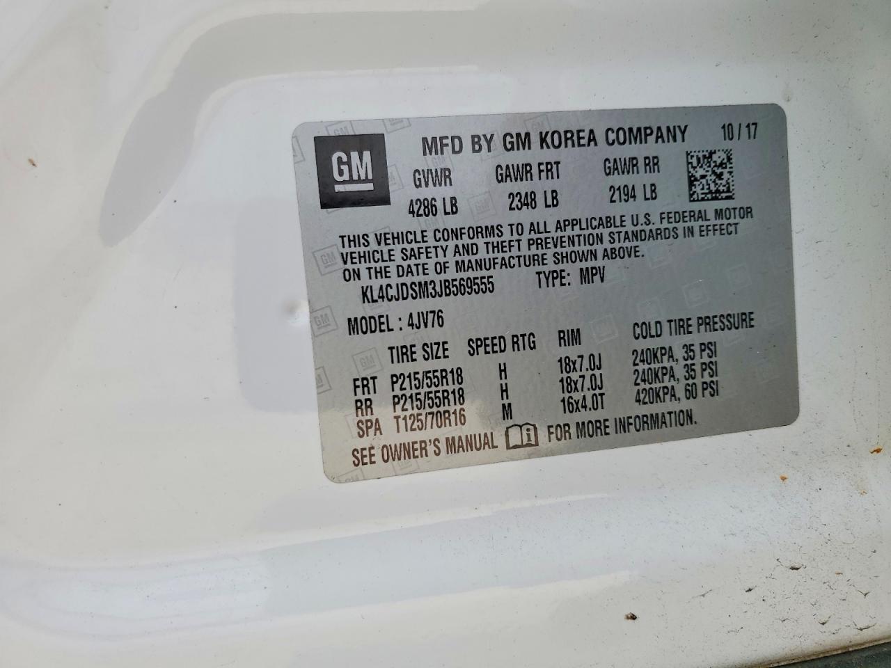 2018 Buick Encore Premium