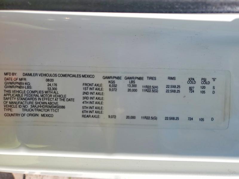 2021 Freightliner Cascadia 126 Semi Truck