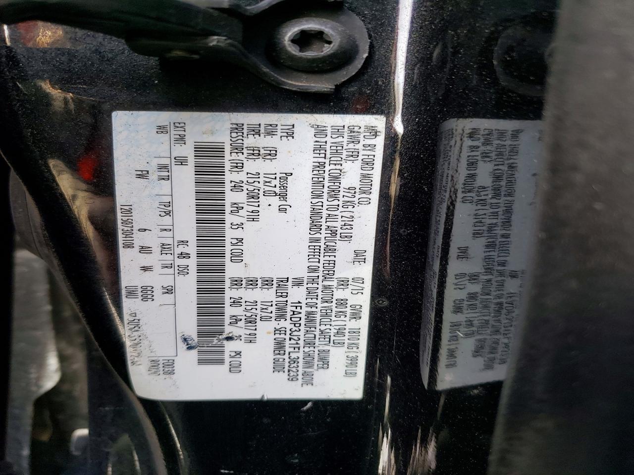 2015 Ford Focus Titanium