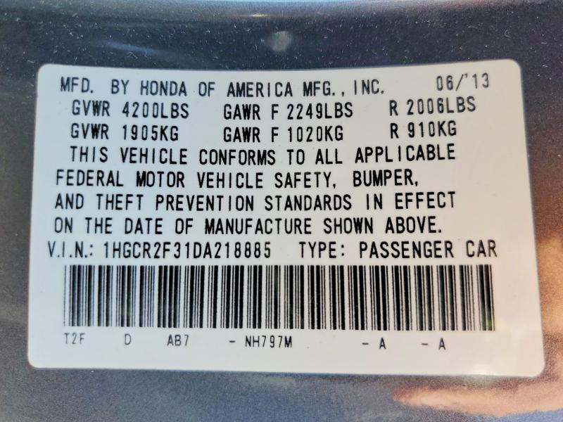 2013 Honda Accord lx