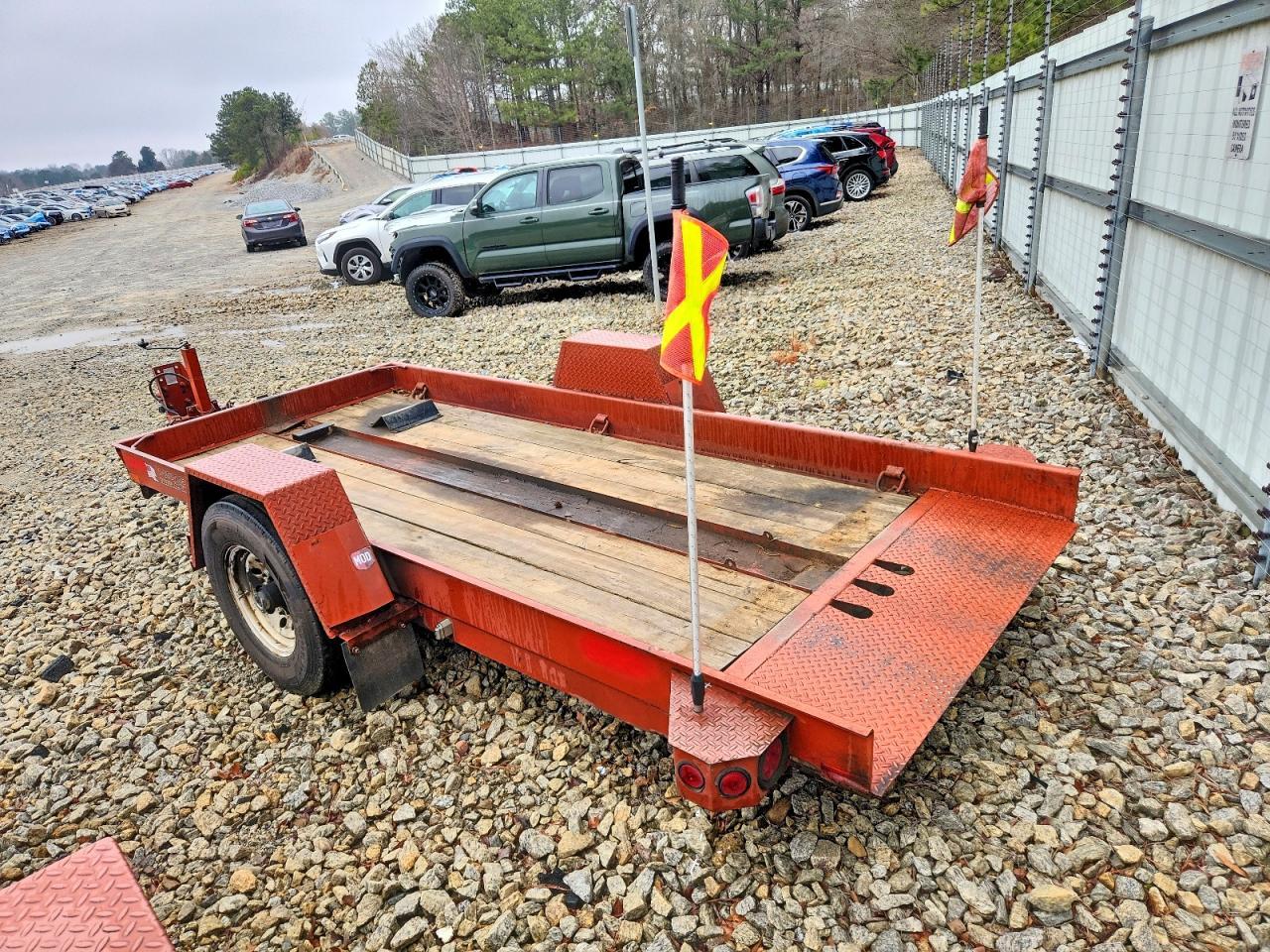 2015 Felling FT-6-T-1 Tilt Deck Equipment Trailer