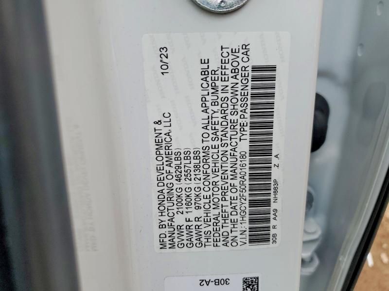 2024 Honda Accord Hybrid Sport