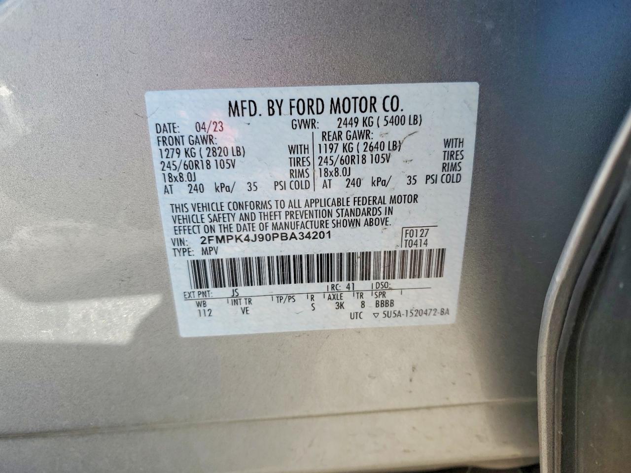 2023 Ford Edge sel