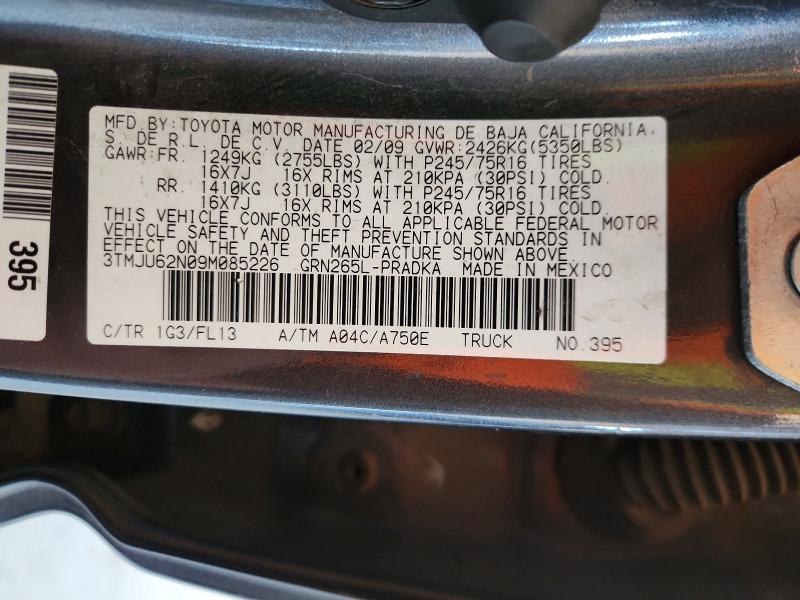 2009 Toyota Tacoma Prerunner V6