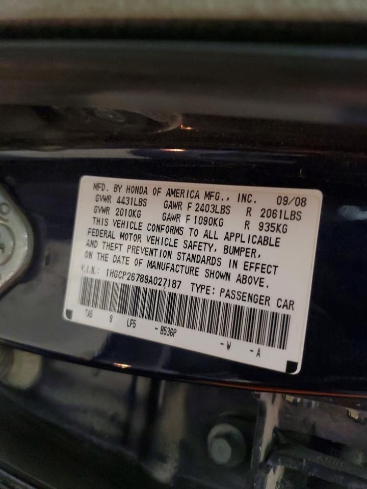 2009 Honda Accord ex